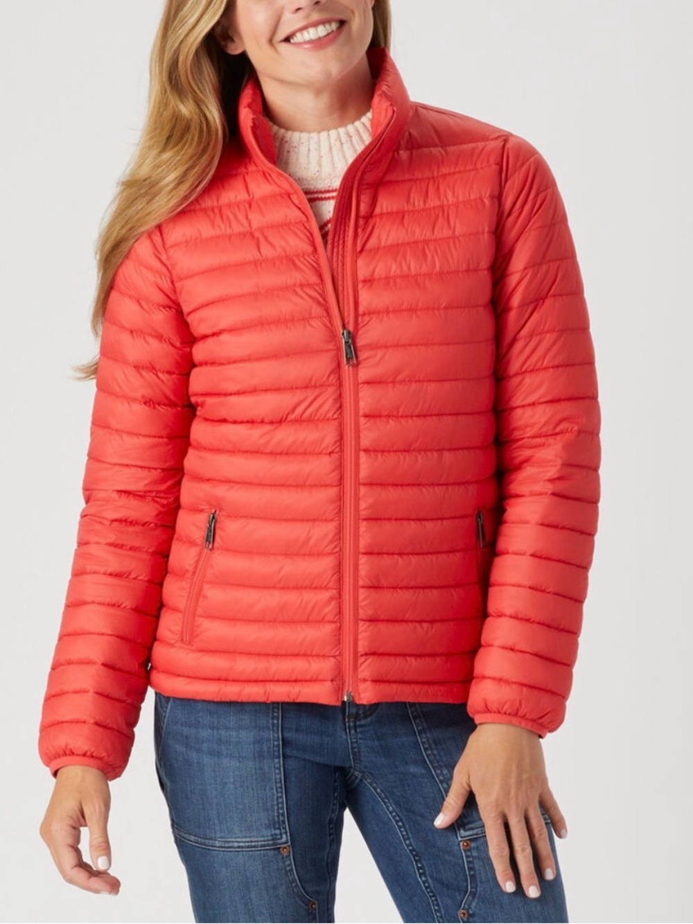 Duluth Trading Co Coral Puffer Jacket - NWOT